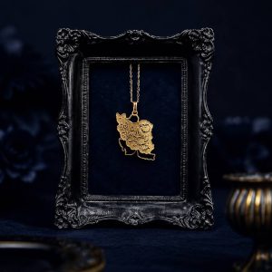 گردنبند طلا ایران طرح شعر ( تست)